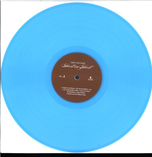Iron And Wine-Ghost On Ghost-LP Vinyl blue