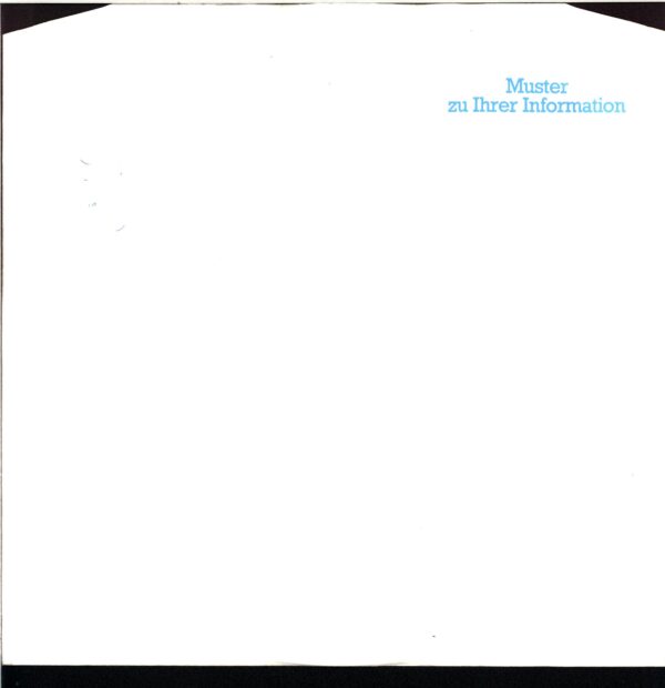 Iron Maiden-Live After Death-LP Vinyl DE Promo white label side A+B