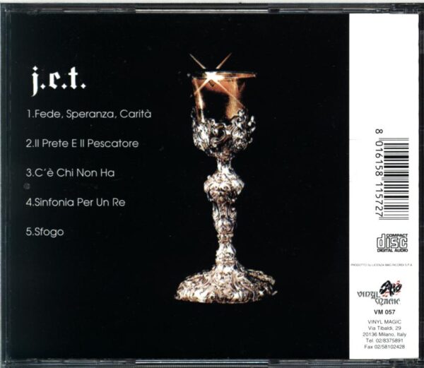 J.E.T.-Fede Speranza Carità-CD