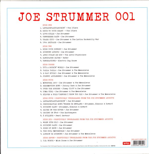 Joe Strummer-Joe Strummer 001-Box Set