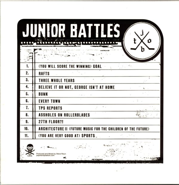 Junior Battles-Rally-LP Vinyl red-white-blue