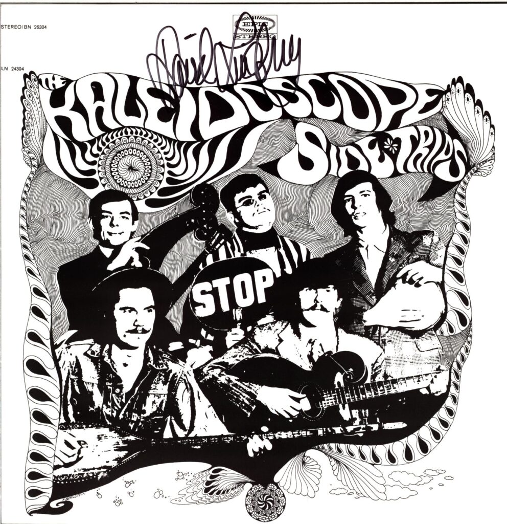 Kaleidoscope-Side Trips-LP Vinyl signed David Lindley