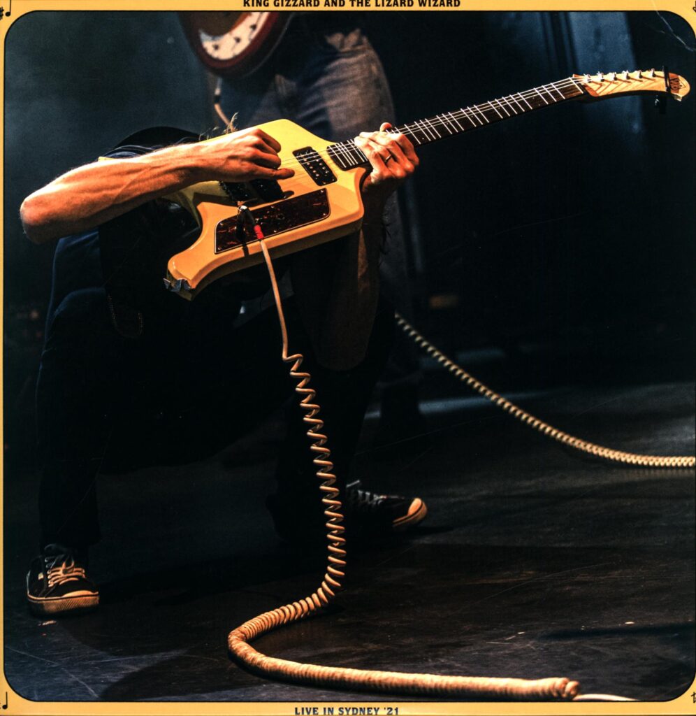 King Gizzard And The Lizard Wizard-Live In Sydney '21 yellow black-LP Vinyl