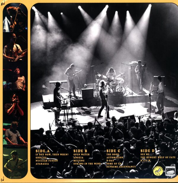 King Gizzard And The Lizard Wizard-Live In Sydney '21 yellow black-LP Vinyl