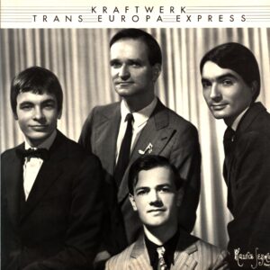 Kraftwerk-Trans Europa Express-LP Vinyl 1977 poster