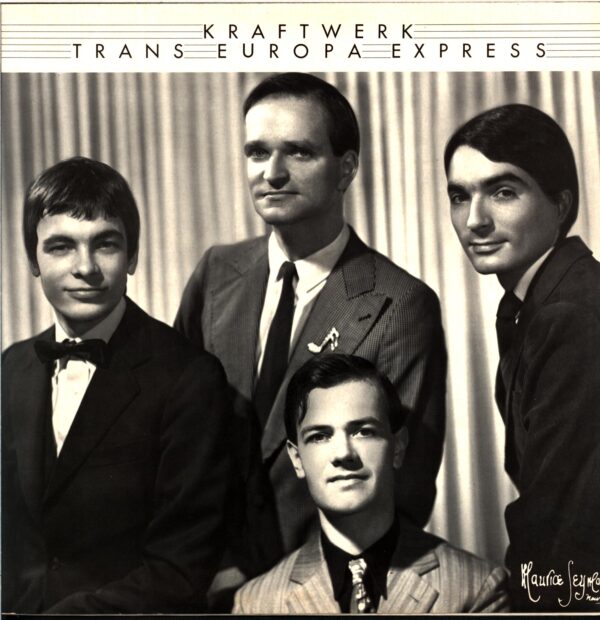 Kraftwerk-Trans Europa Express-LP Vinyl 1977 poster