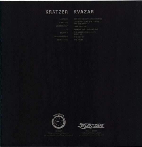 Kratzer-Kvazar-Kratzer-Kvazar- Split LP Vinyl