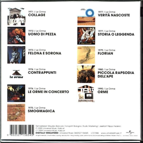 Le Orme-Le Orme - The Universal Music Collection-11CD box set