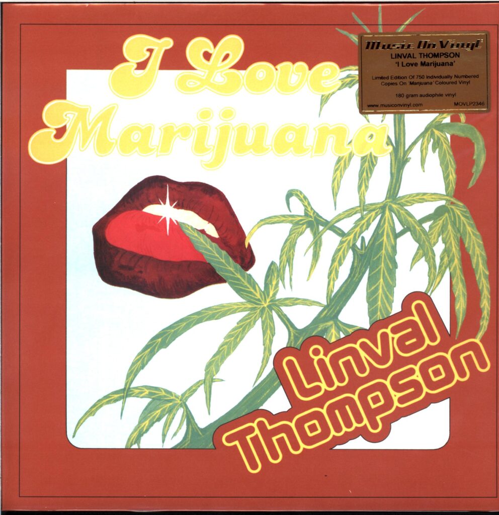 Linval Thompson-I Love Marijuana-LP Vinyl green