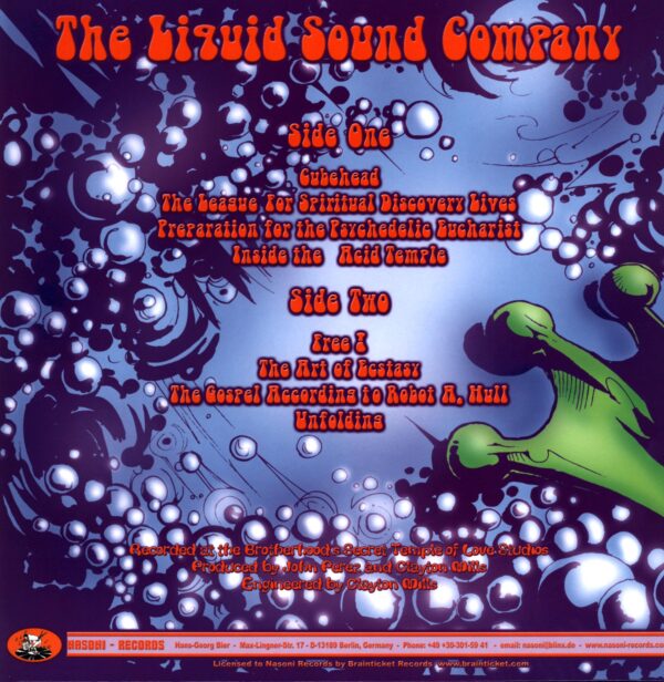 Liquid Sound Company-Inside The Acid Temple-LP Vinyl