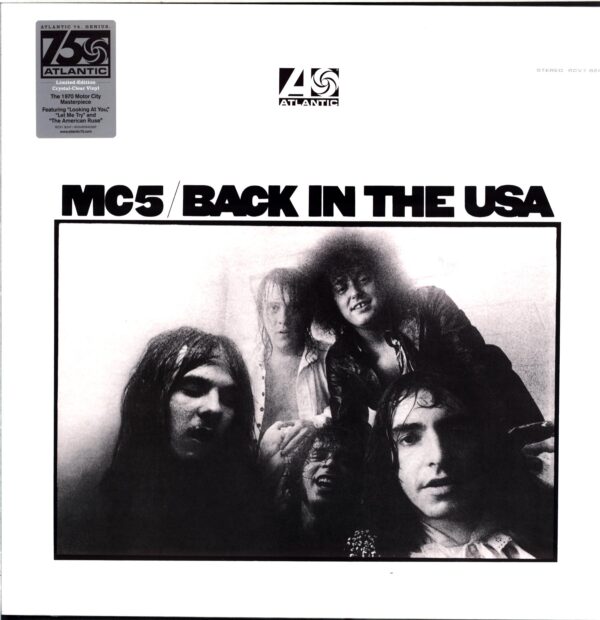 MC5-Back In The USA-LP Vinyl 2023 clear