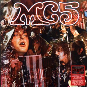 MC5-Kick Out The Jams-LP Vinyl 2023 clear-red splatter