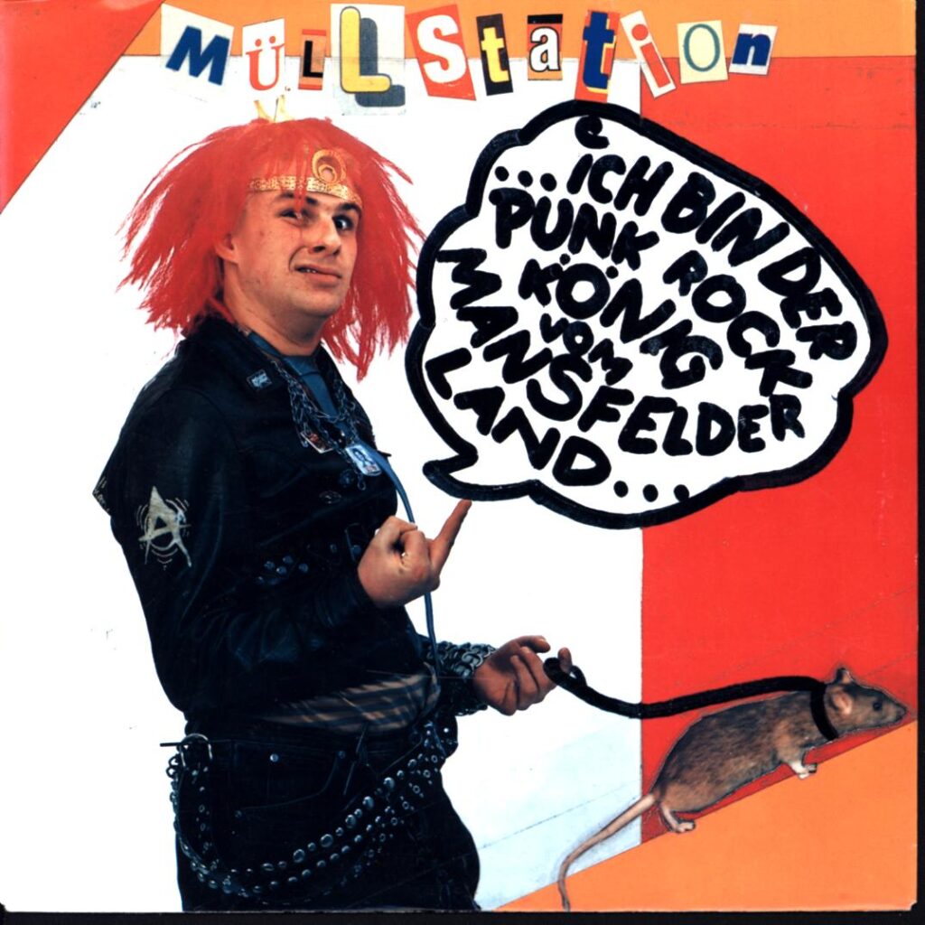 Müllstation-Ich Bin Der Punk Rock König Vom Mansfelder Land -7 Vinyl rot
