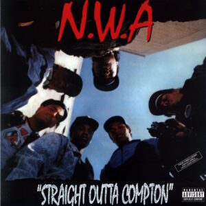 N.W.A.-Straight Outta Compton-LP Vinyl Reissue France