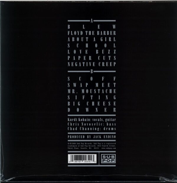 Nirvana-Bleach-LP Vinyl Reissue 2025