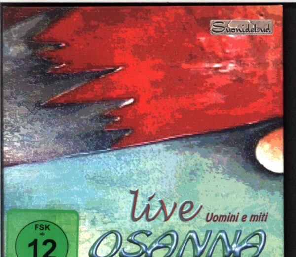 Osanna-Live Uomini E Miti-CD