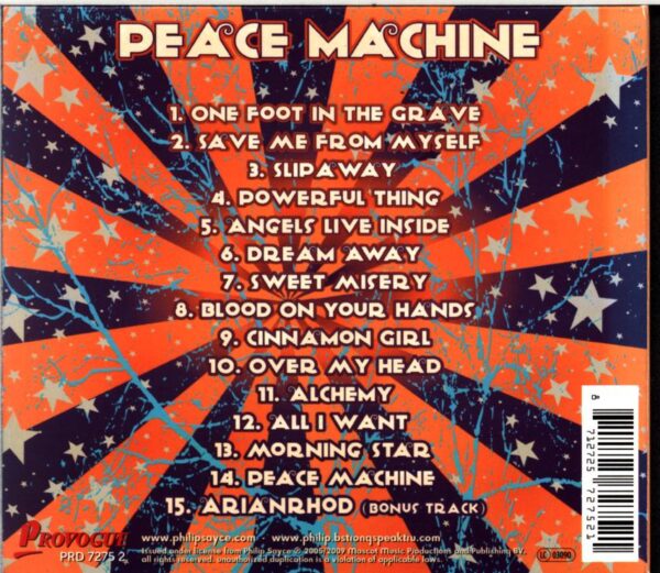 Philip Sayce-Peace Machine-CD