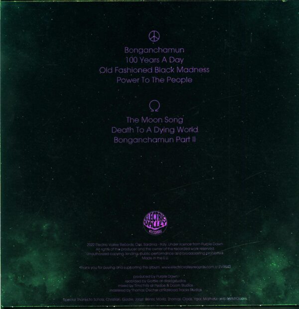 Purple Dawn-Peace And Doom Session Vol. II green-LP Vinyl
