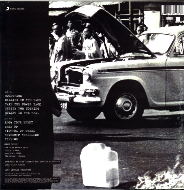 Rage Against The Machine-Rage Against The Machine-LP Vinyl Reissue
