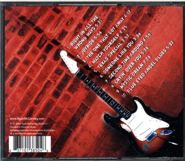 Ryan McGarvey-Forward In Reverse-CD signed
