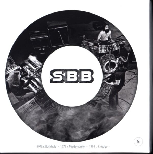 SBB-Koncerty 1978 r. Buchholz - 1979 r. Międzyzdroje - 1994 r. Chicago - 5CD box set.