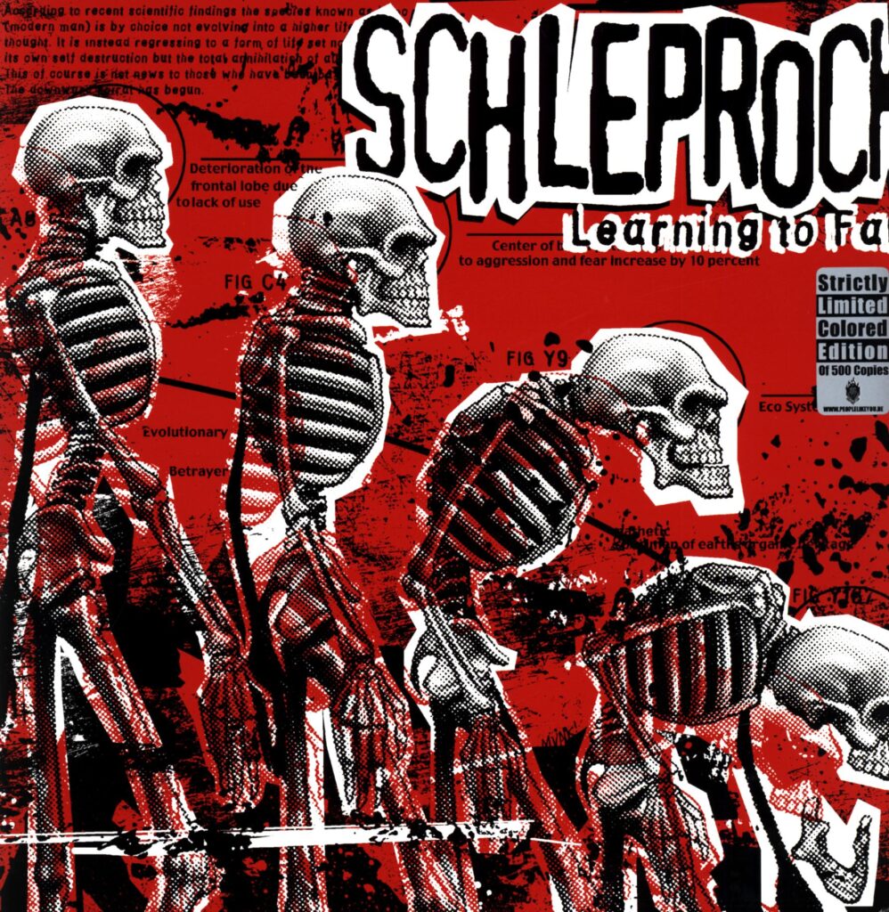 Schleprock-Learning To Fall red-LP Vinyl