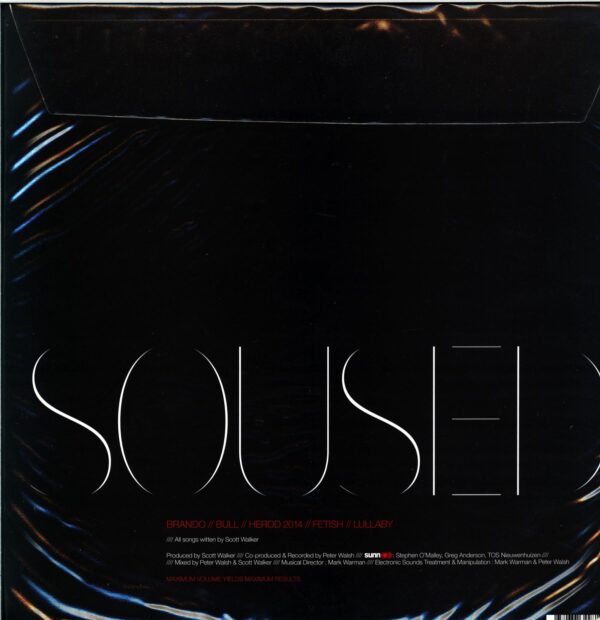 Scott Walker-Soused -LP Vinyl