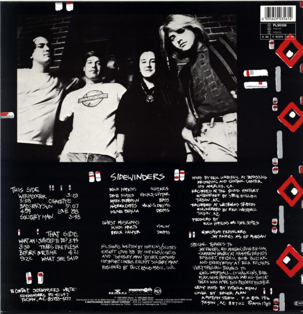 Sidewinders-Witchdoctor-LP Vinyl
