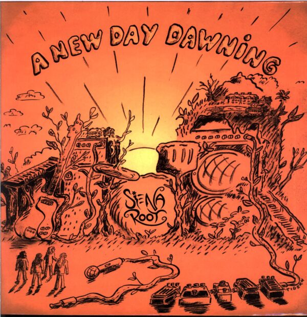 Siena Root-A New Day Dawning-signed-orange LP Vinyl