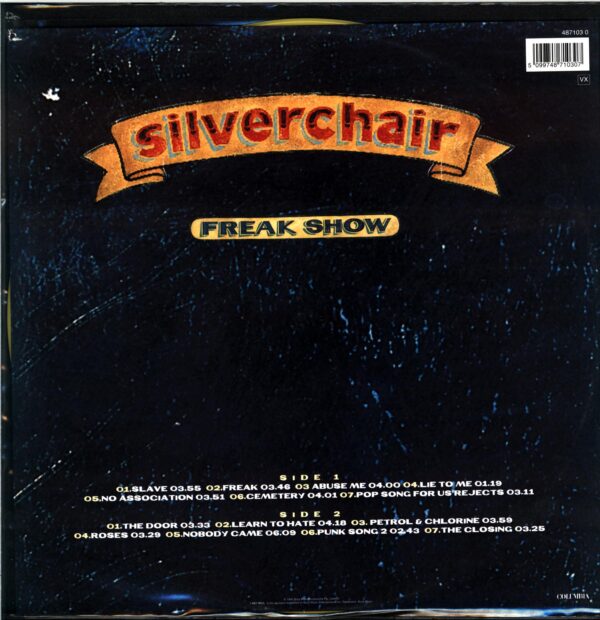 Silverchair-Freak Show-LP Vinyl yellow