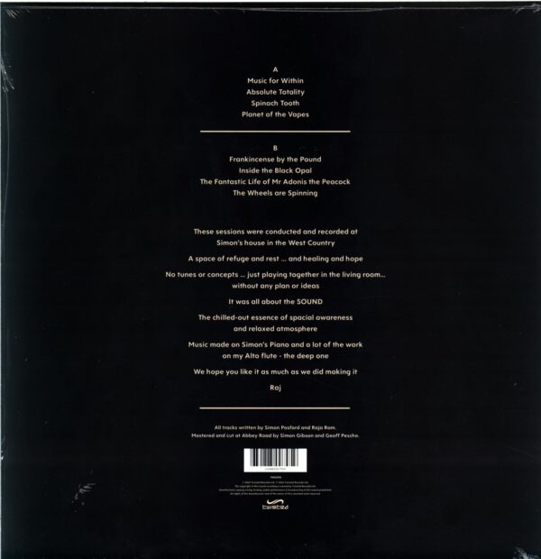 Simon Posford-Improvisations For Piano And Flute-LP Vinyl