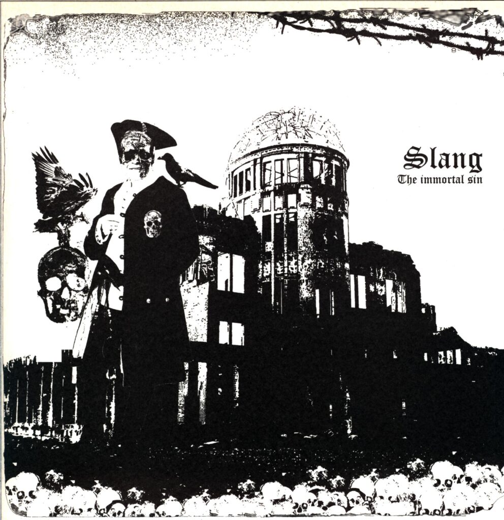 Slang-The Immortal Sin-LP Vinyl clear-red splatter