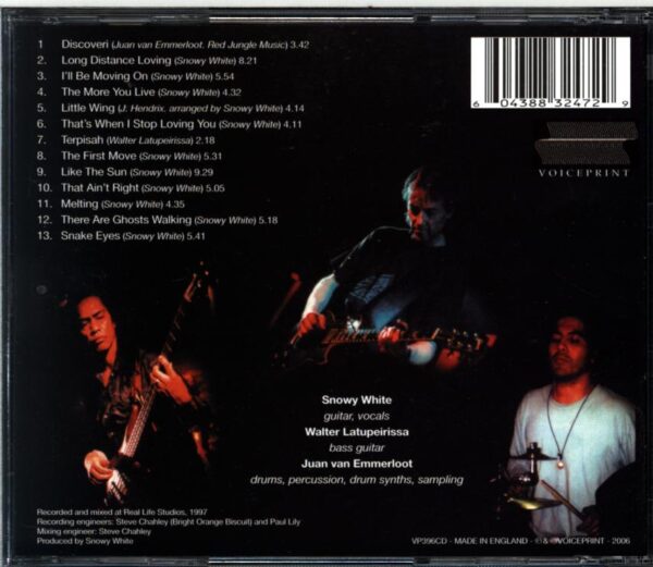 Snowy White And The White Flames-Little Wing-CD