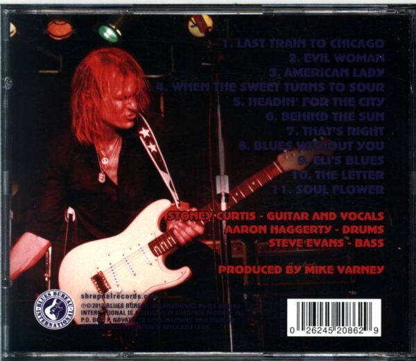 Stoney Curtis Band-Live-CD