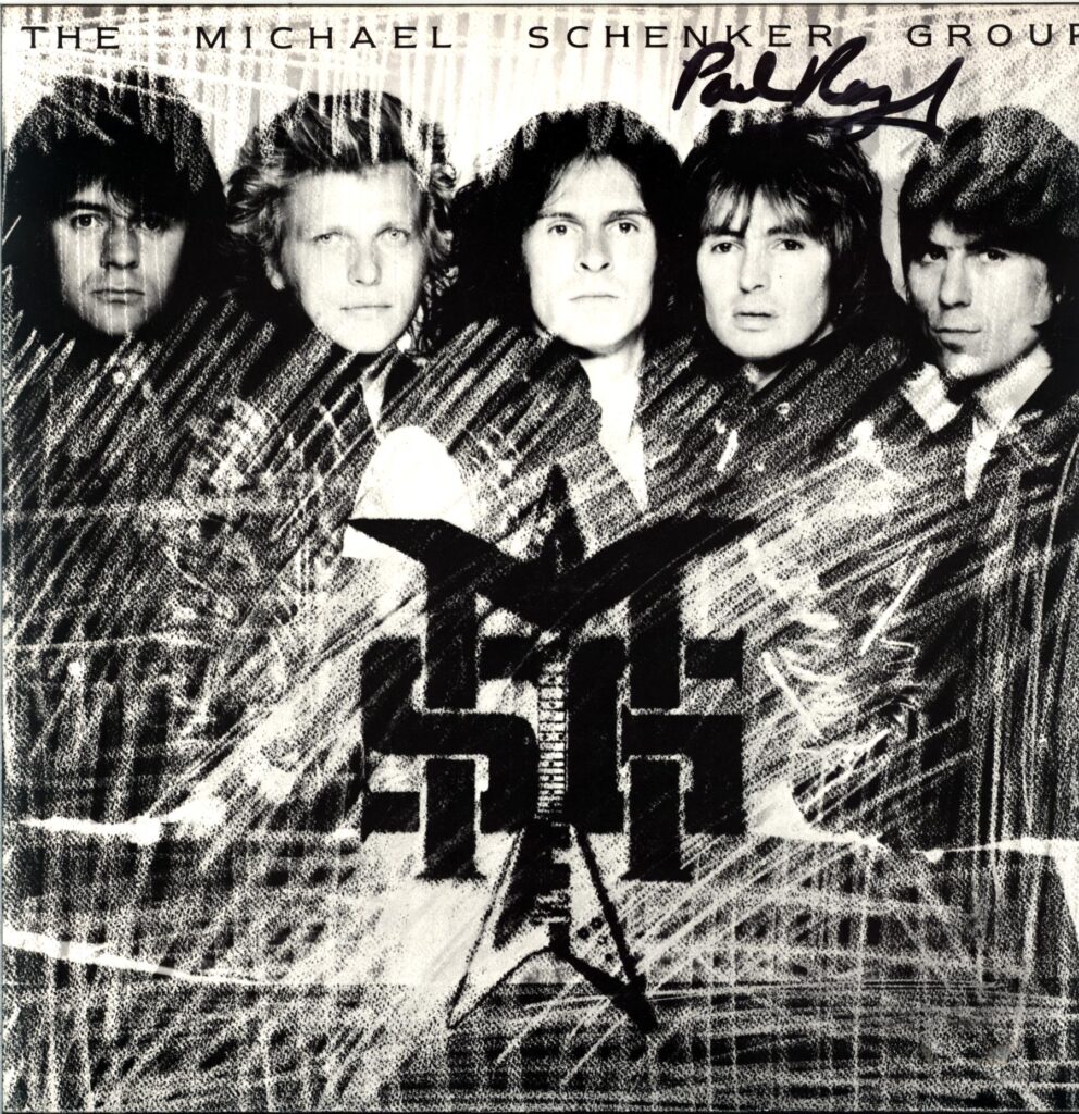 The Michael Schenker Group-MSG-LP Vinyl signed