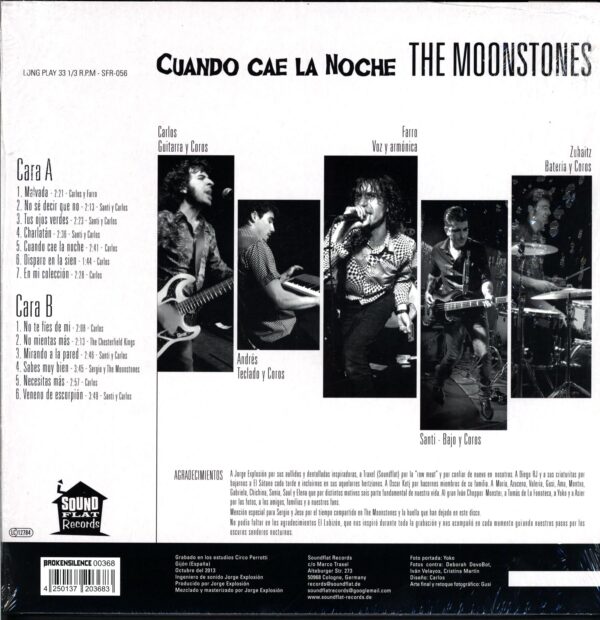 The Moonstones-Cuando Cae La Noche-LP Vinyl