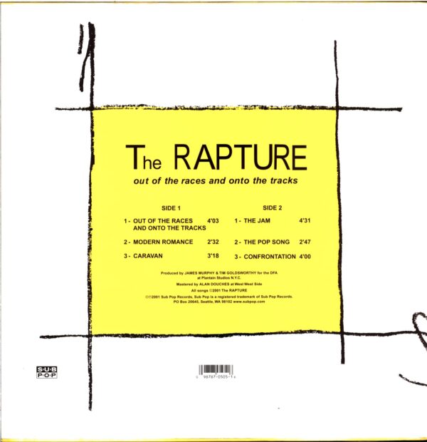 The Rapture-Out Of The Races And Onto The Tracks-12 Vinyl