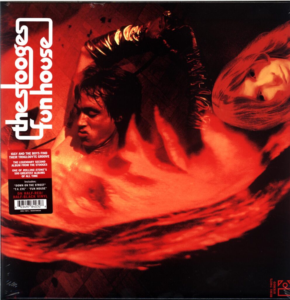 The Stooges-Fun House-LP Vinyl red-black