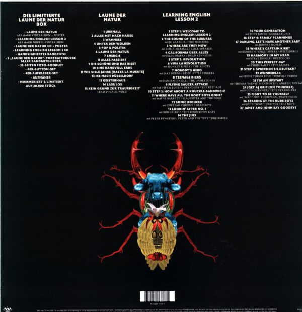 Die Toten Hosen-Laune Der Natur - Learning English Lesson 2 - LP Vinyl Box Set signed