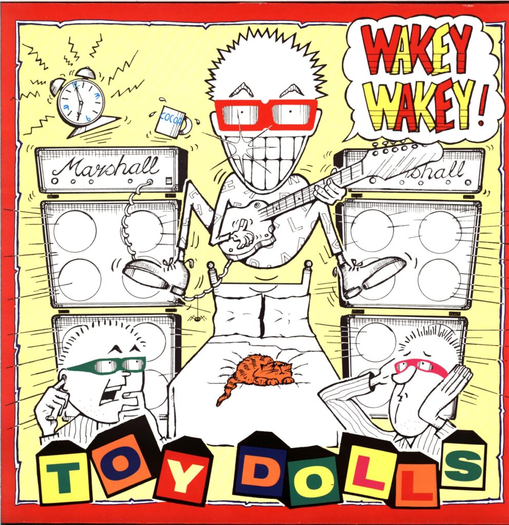 Toy Dolls-Wakey Wakey-LP Vinyl DE 1989