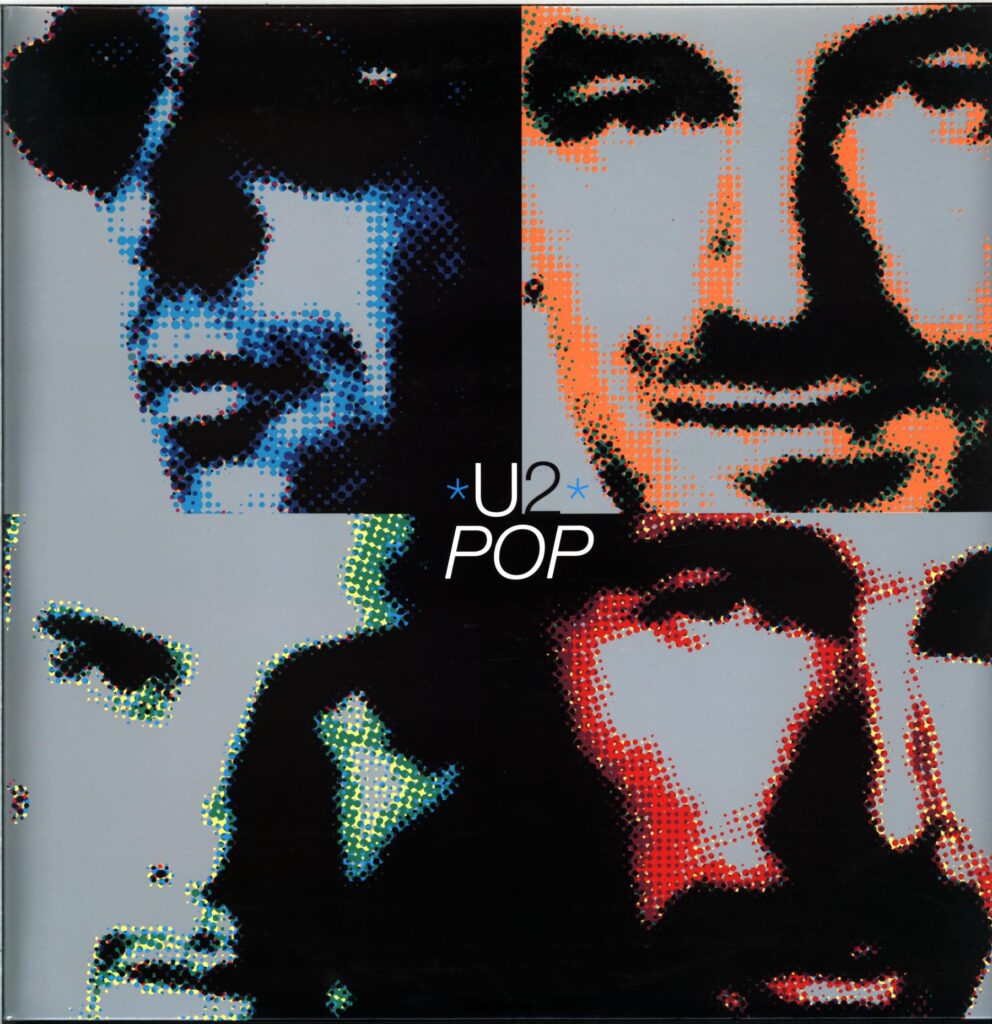 U2-Pop-orange LP Vinyl