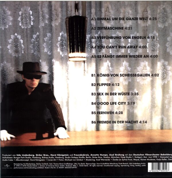 Udo Lindenberg-Zeitmaschine-LP Vinyl