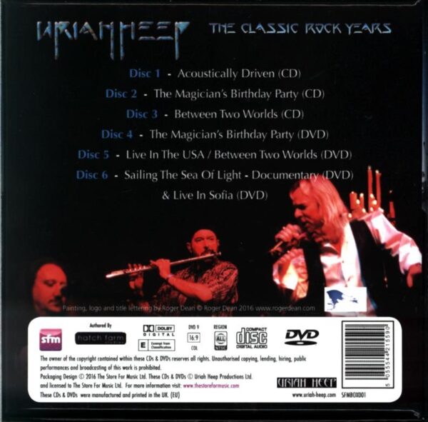 Uriah Heep-The Classic Rock Years-CD Box Set