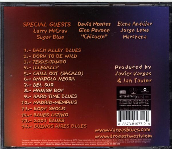 Vargas Blues Band-Madrid-Chicago Live-CD