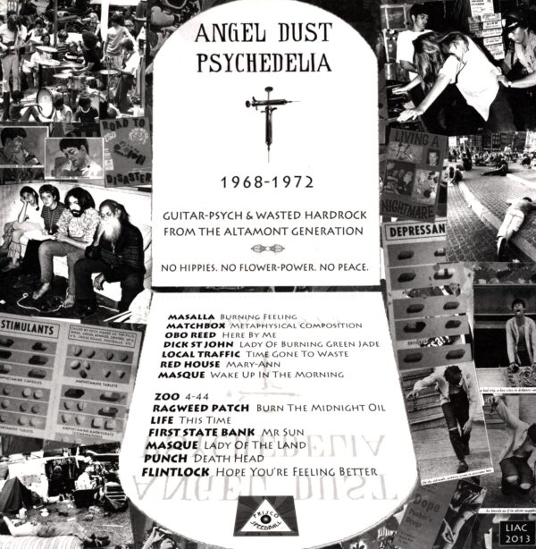 Various-Angel Dust Psychedelia-LP Vinyl