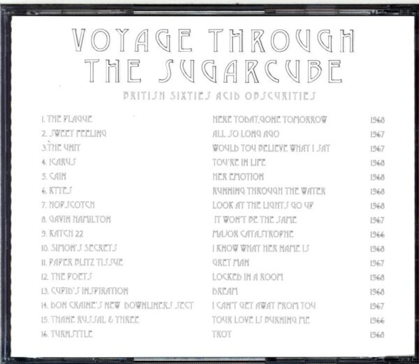 Various-Voyage Through The Sugarcube (British Sixties Acid Obscurities)-CD