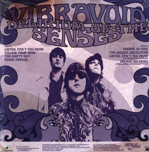 Vibravoid-Delirium Der Sinne-LP Vinyl