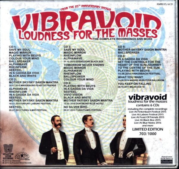 Vibravoid-Loudness For The Masses - The Complete Recordings And More - Extended Edition-6CD box set