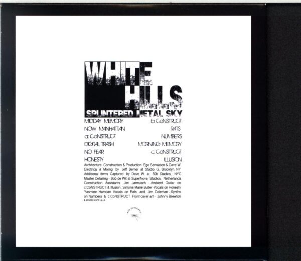 White Hills-Splintered Metal Sky-CD