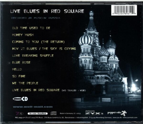 Wolf Mail-Live Blues In Red Square-CD